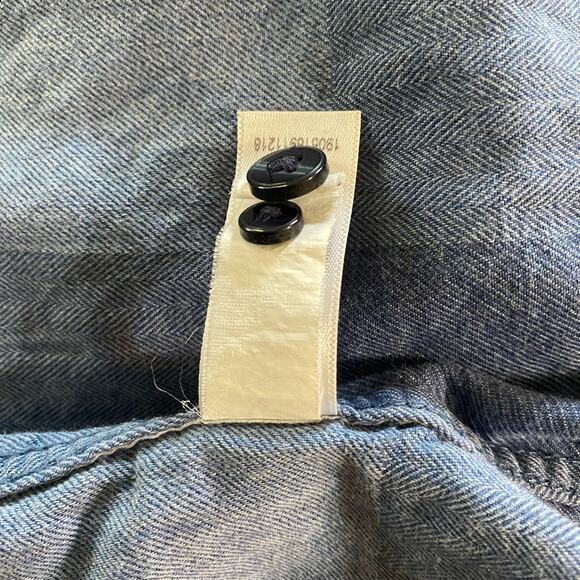 Bonobos Men’s Blue Plaid Slim Fit Long Sleeve Button Up Dress Shirt Size Small - Picture 7 of 9